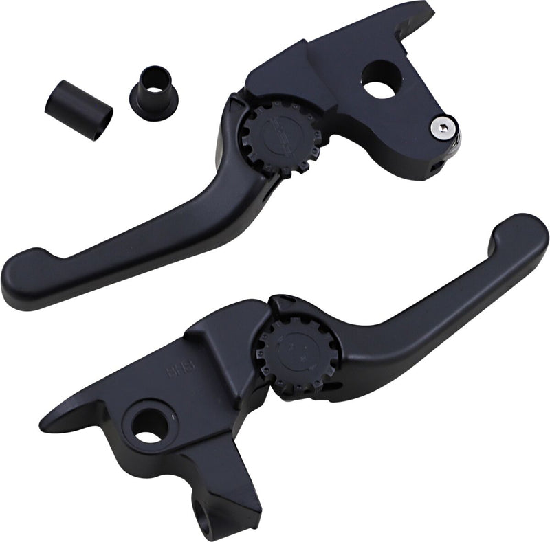 Anthem Shorty Lever Set Black / Polished For Harley Davidson FLHRSE6 1800 ABS 2014