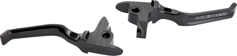Method Lever Set Black / Polished For Harley Davidson FLHR 1750