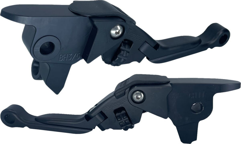Anthem Pro Adjustable Lever Set Black / Polished For Harley Davidson FLHR 1750 2017-2018