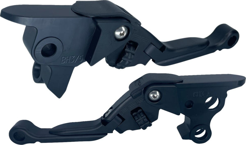 Anthem Pro Adjustable Lever Set Black / Polished For Harley Davidson FLH 1868 ABS 2021