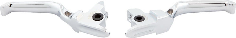 Method Lever Set Chrome / Silver For Harley Davidson FLDE 1750 ABS