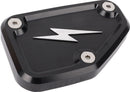 Master Cylinder Cover Black / Silver For Harley Davidson FLHX 1923 ABS