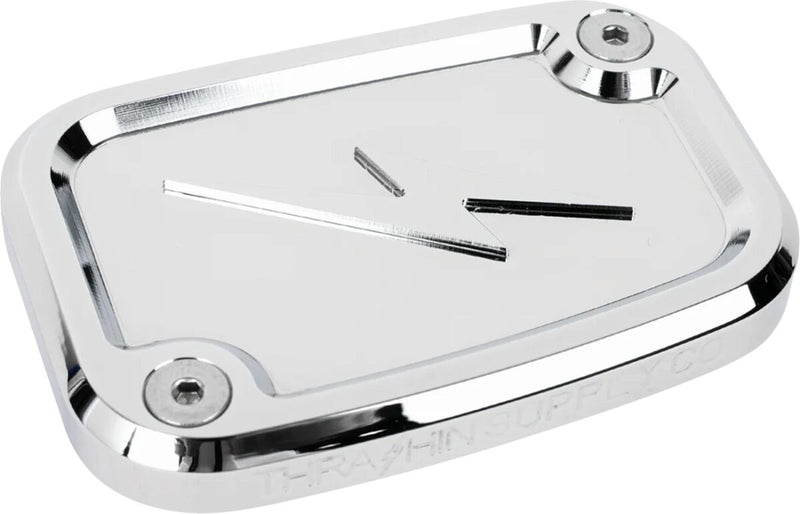Master Cylinder Cover Black / Silver For Harley Davidson FLDE 1750 ABS