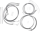Black Pearl Designer Handlebar Installation Kit Black Harley Davidson FLHR 1750 2019