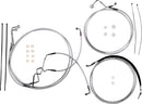 Sterling Chromite II Designer Handlebar Installation Kit Chrome / Clear-Coated For Harley Davidson FLHR 1750 2019