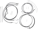 Black Pearl Designer Handlebar Installation Kit Black For Harley Davidson FLHR 1750 2017-2018