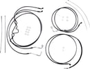 Black Pearl Designer Handlebar Installation Kit Black For Harley Davidson FLHR 1750 2019