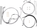Sterling Chromite II Designer Handlebar Installation Kit Chrome / Clear-Coated For Harley Davidson FLTRK 1868 ABS 2020 | 06102404