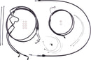 KARBONFIBR Designer Handlebar Installation Kit Carbon Fiber / Silver For Harley Davidson FLHR 1750 ABS 2021-2022