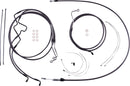KARBONFIBR Designer Handlebar Installation Kit Carbon Fiber / Silver For Harley Davidson FLHR 1750 ABS 2021-2022 | 06102415