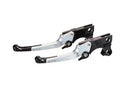 Good Guys Adjustable Lever Kit Black / Silver For Harley Davidson FLD 1690 2012-2013
