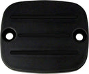 Master Cylinder Cover With Milled Lines Black For Harley Davidson FLSTSB 1584