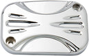 Clutch Master Cylinder Cover Deep Cut Chrome