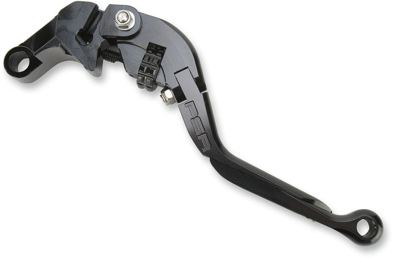 GP Folding Adjustable Clutch Lever Black / Matte For Aprilia TUONO V4 1000 R 2011-2013