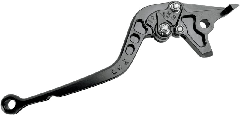 Click 'N Roll Brake Lever Black / Polished For Aprilia ETV 1000 ABS 2005-2008