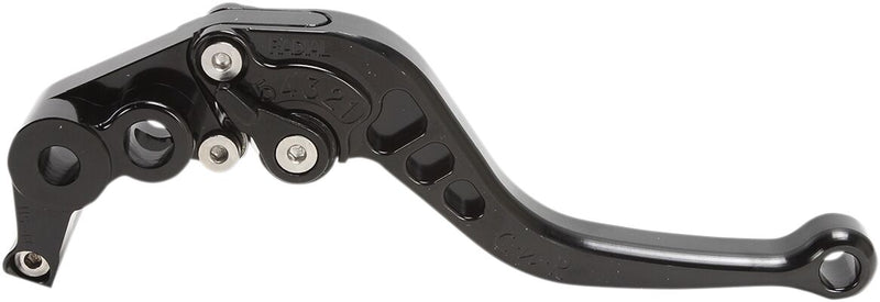 Click 'N Roll Brake Lever Black / Polished For Kawasaki ZX-6 R 636 2005-2006