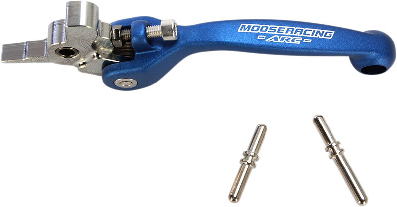 Flex Brake Lever By ARC Blue / Polished For KTM FREERIDE 350 2013-2017