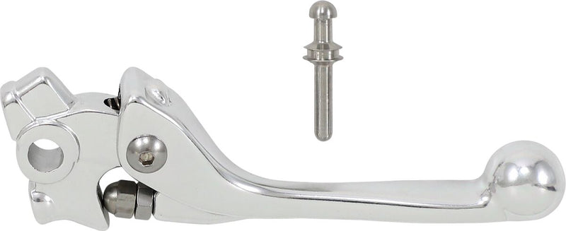 Forged 6061-T6 Brake Lever Polished / Silver For Kawasaki KX 250 2021-2023