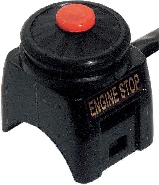 OEM Replacement Kill Switch Black / Red For Kawasaki KDX 200