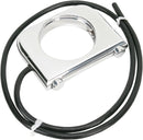 Slim Line Switch with Housing Polished / Silver - 31.8 MM
