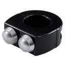 Mo Switch 3 Push-Button Black Housing / Stainless Steel Buttons - 22 MM