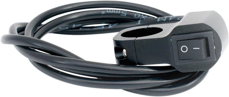 Handlebar Mounted Switch Black / Flat - 22 MM