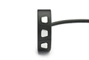 3-Button Switch for Handlebars Black / Chrome