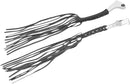 Leather Lever Fringe Black / Natural For Honda GL 1500 C 1997-2003