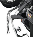 Leather Lever Fringe Black / Natural For Honda GL 1500 C 1997-2003