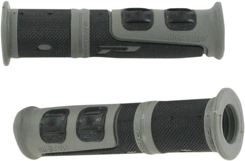 Double Density ATV 964 Closed End Grips Black / Grey