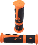 Double Density ATV 964 Closed End Grips Black / Orange