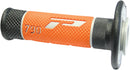 Triple Density Offroad 790 Closed End Grips Grey / Orange / Black