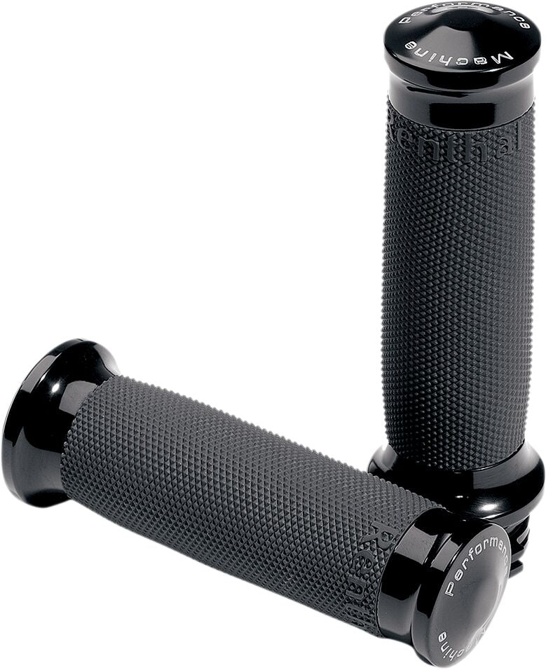 Contour Renthal Wrapped Grips Anodized / Black For Harley Davidson FLDE 1750 ABS 2018-2020 - 25.4 MM