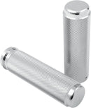 Billet Grips Chrome For Harley Davidson FLDE 1750 ABS 2018-2020 - 25.4 MM