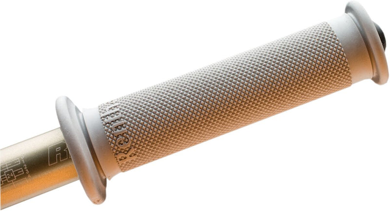 Single-Compound Road Race Soft Grips Grey - 12.7 CM