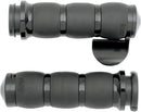 3-Ring Velvet Air Grips Anodized / Black For Harley Davidson FLDE 1750 ABS 2018-2020 - 11.7 CM