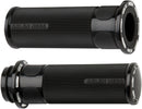 Slot Track Grips Anodized / Black For Harley Davidson FL 1200 - 25.4 MM