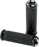 Elite Apex Custom Grips Black / Gloss For Harley Davidson FLD 1690 2012-2013