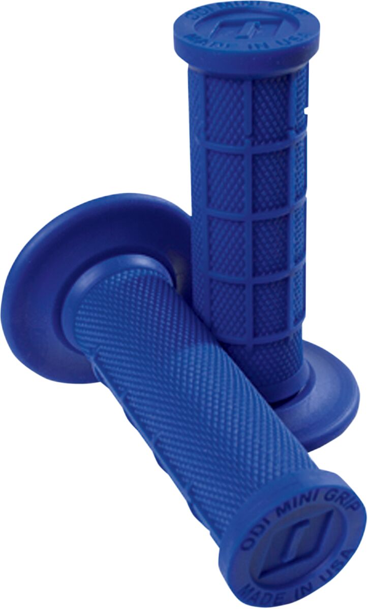 Mini MX Grips Blue / Flat - 22 MM