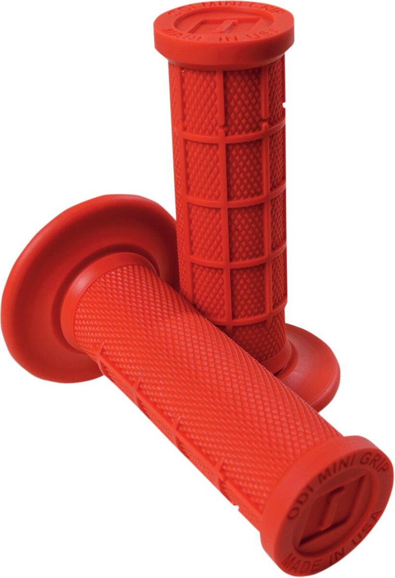 Mini MX Grips Flat / Red - 22 MM