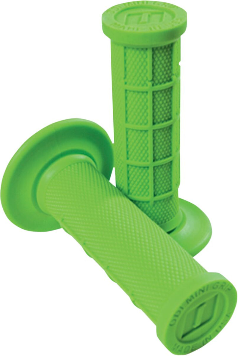 Mini MX Grips Flat / Green - 22 MM