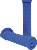 Ruffian Single-Ply ATV Grips Blue / Flat - 22 MM
