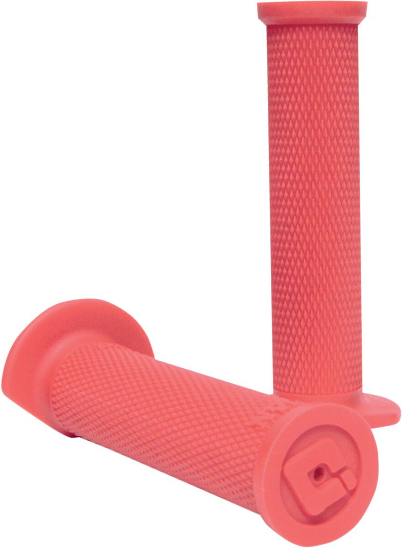 Ruffian Single-Ply ATV Grips Flat / Red - 13 CM