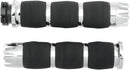 Excalibur Air Cushioned Grips Black / Chrome - 25.4 MM