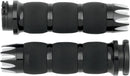 Excalibur Air Cushioned Grips Anodized / Black For Harley Davidson FLD 1690 2012-2013 - 12.7 CM