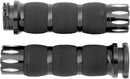 Rival Air Cushioned Grips Anodized / Black For Harley Davidson FLD 1690 2012-2013 - 12.7 CM
