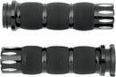 Rival Air Cushioned Grips Anodized / Black For Harley Davidson FLDE 1750 ABS 2020 - 25.4 MM