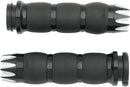 Excalibur Velvet Air Grips Anodized / Black For Harley Davidson FLDE 1750 ABS 2018-2020 - 25.4 MM