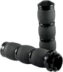 3-Ring Air Cushioned Grips Anodized / Black - 12.7 CM