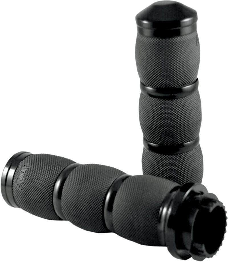 3-Ring Air Cushioned Grips Anodized / Black - 12.7 CM